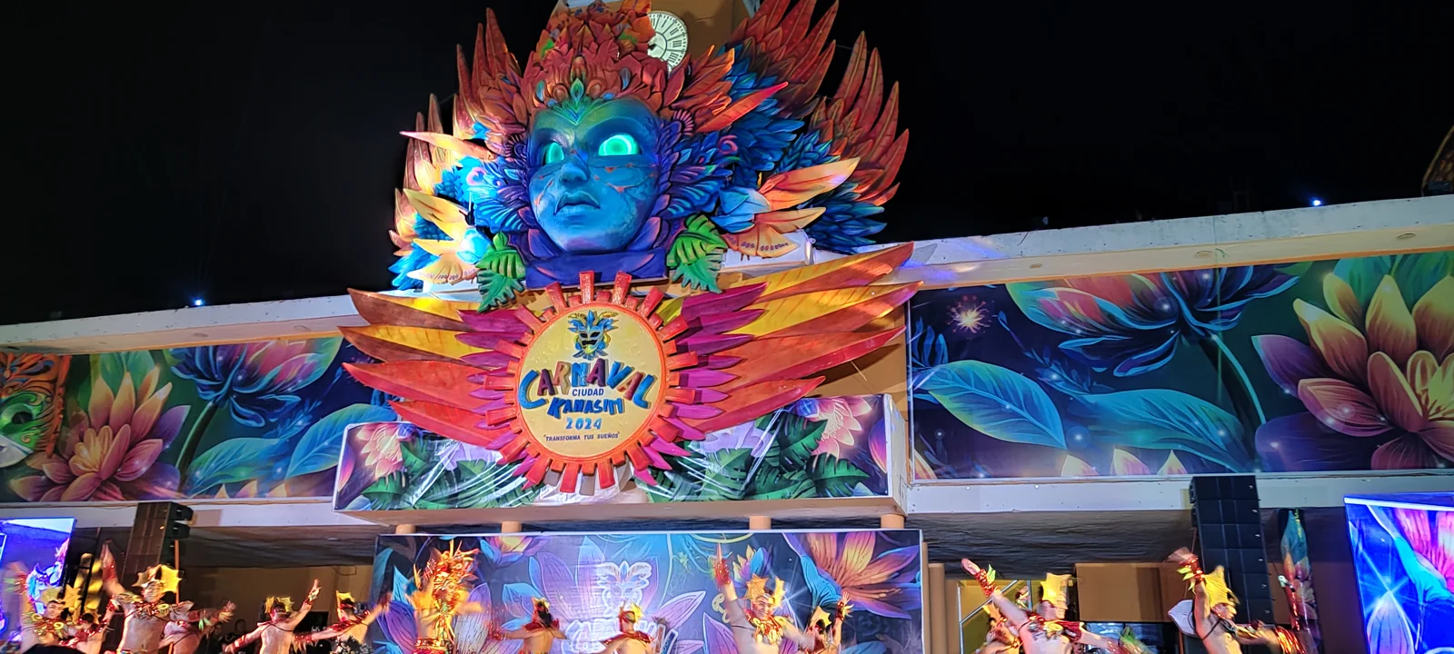 Escenografía del Carnaval de Kanasín